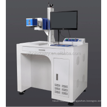 desktop 30w co2 laser marking machine for wood leather plastic paper